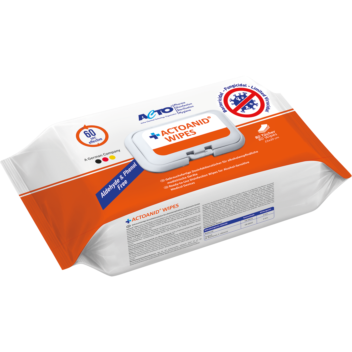 ACTOANID® WIPES 80
