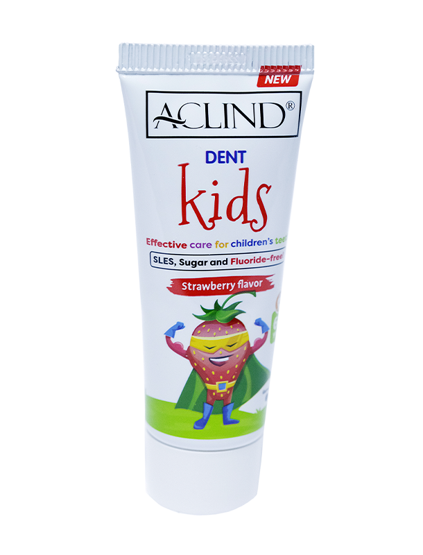 Aclind Dent Kids 75 ml Wirksame Pflege für die Zähne von Kindern